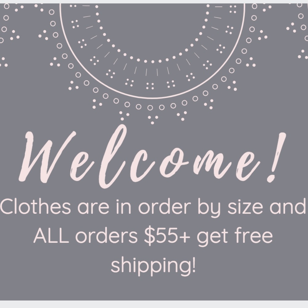 Welcome to my closet!